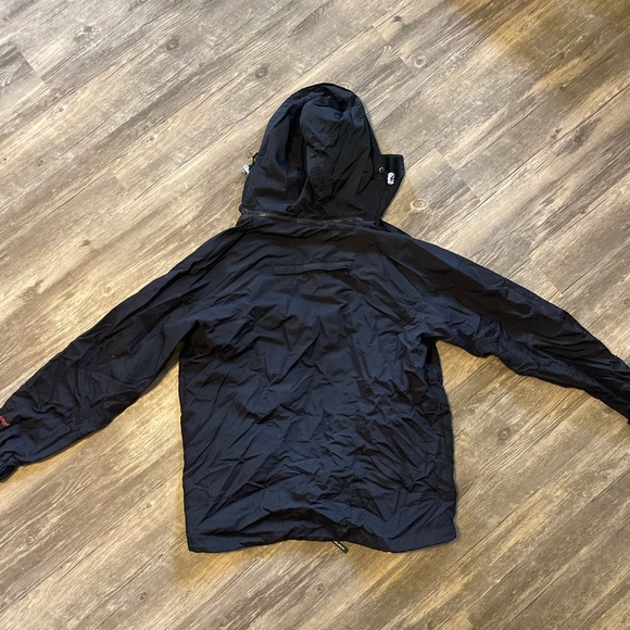 Woolrich Women’s Removable Hood Windbreaker Rain Jacket Sz M - Picture 8 of 9